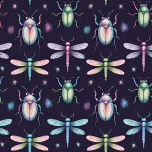 Neon Bugs - Custom Print