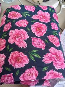 Pretty Pink Cotton Spandex - 1.30 remnant