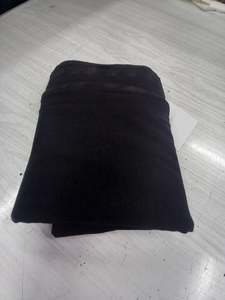 All Fabric: Black 100% Merino -92cm remnant