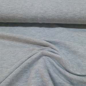 Cotton Spandex Plain: Grey marl - Cotton Spandex-230g