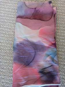 All Fabric: Flowing Ink Cotton Spandex - 1.46 remnant