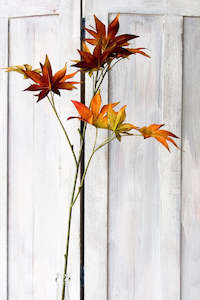 Artificial Plant Maple Leaf Spray