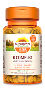 Sundown Naturals: Sundown Naturals B-Complex
