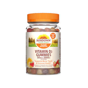 Immunity: Sundown Naturals Vitamin D3 Gummies