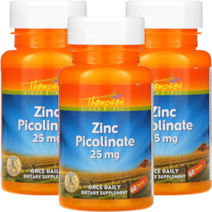 Immunity: Thompson Zinc Picolinate (3-Pack)
