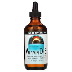 Immunity: Source Naturals Liquid Vitamin D3