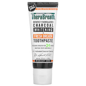 Oral Care: Therabreath Charcoal Whitening Toothpaste