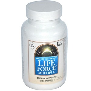 Supplements: Source Naturals Life Force Multivitamin