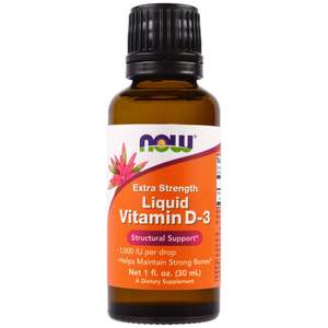Vitamin D3: Now Foods Liquid Vitamin D3