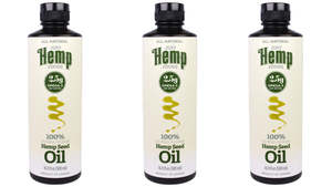 Just Hemp Hemp Seed Oil (3 x 500mL Bottles)