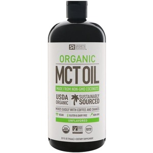 Sports Research Organic MCT Oil