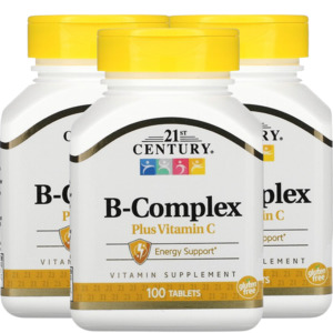 Vitamin B Complex: 21st Century B-Complex (3-Pack)