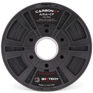 3dxtech Printing Filaments: CARBONX™ ASA+CF UV stable Reinforced Filament