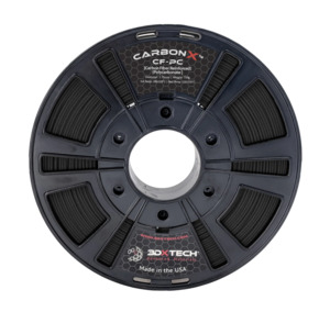 3dxtech Printing Filaments: CarbonX™ Carbon Fiber Reinforced Polycarbonate (PC) Filament