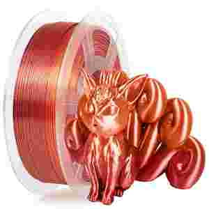 Isanmate: iSANMATE Silk Gradient Red-Orange PLA 1.75mm Filament 1kg roll