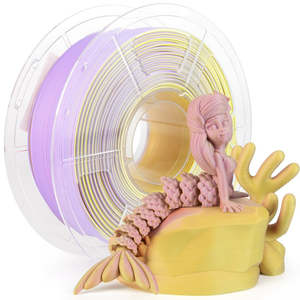 Isanmate: iSANMATE PLA+ [Topaz] Matte Tri Colour 1.75mm Filament 1kg roll