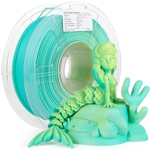 Isanmate: iSANMATE PLA+ [Kashmir Cypress] Matte Tri Colour 1.75mm Filament 1kg roll