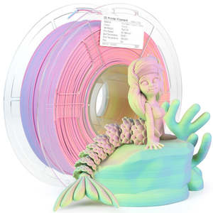 Isanmate: iSANMATE PLA+ [Fluorite] Matte Tri Colour 1.75mm Filament 1kg roll