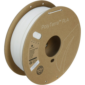 PolyTerra PLA Regular 1kg - Cotton White