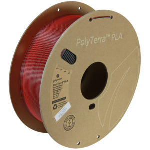 PolyTerra PLA Dual 1kg- Shadow Red (Black-Red)
