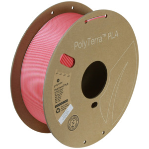 PolyTerra PLA Dual 1kg- Flamingo (Pink-Red)