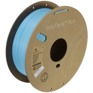 PolyTerra PLA Dual 1kg- Glacier Blue (Ice-Blue)