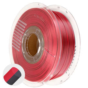 Aesthetic Pla: AzureFilm PLA Silk Rainbow Dual Colour - CRIMSON STEEL