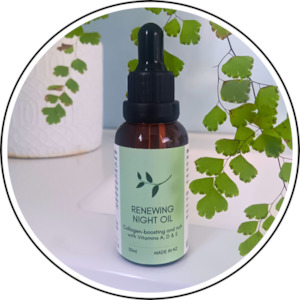 Products: Renewal Night Oil Fortitude Skincare