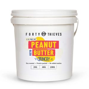 Products: Bulk Peanut Butter Pails 2kg - 4kg - 10kg Forty Thieves