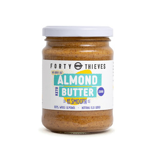 Products: Almond Butter Smooth - 235g Forty Thieves Nut Butters