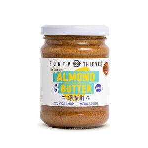 Products: Crunchy Almond Butter - 235g Forty Thieves