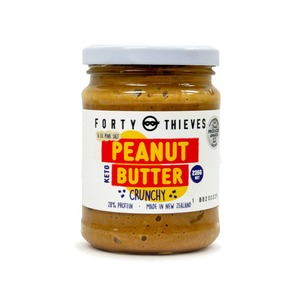 Products: Crunchy Peanut Butter - 235g Forty Thieves
