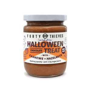 Products: Limited Edition Halloween Chocolate Treat Butter - 235G Forty Thieves Nut Butters