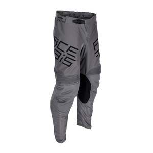 Pants: Acerbis K-Windy Dark Grey MX Pants - Size 34