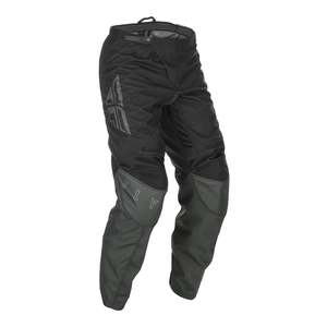 Pants: FLY Racing F-16 Youth MX Pants - Black / Grey