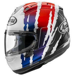 **Arai RX-7V EVO Adult Road Helmet (made in Japan) - Blade Red