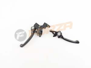 Forza Fmx110 Parts: FORZA Aftermarket Foldable Clutch & Brake Lever Set - Suit FMX/FXR