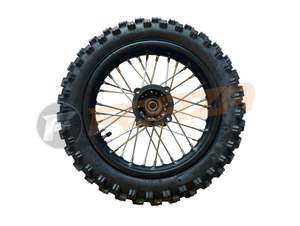 Forza Fmx125 Parts: FORZA Rear Wheel with Tyre, Tube FMX 110 125 140 140R 2008 - NOW