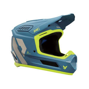 THOR S26 FLEET FORGE Adult MX Helmet - Blue