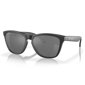 OAKLEY Frogskins Sunglasses - Matte Black Frame w PRIZM Black Polarised Lens