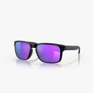 Casual Gear: OAKLEY Holbrook Sunglasses - Matte Black w PRIZM Violet
