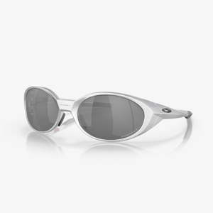 OAKLEY Eye Jacket Redux Sunglasses - Silver w PRIZM Black Polarized Lens