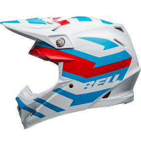 **BELL Moto-9S FLEX Banshee Gloss White/Red