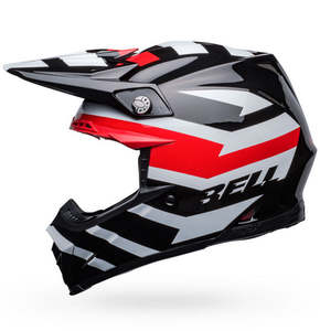 **BELL Moto-9S FLEX Banshee Gloss Black/Red