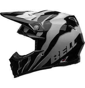 **BELL Moto-9S FLEX Claw Gloss Black/White