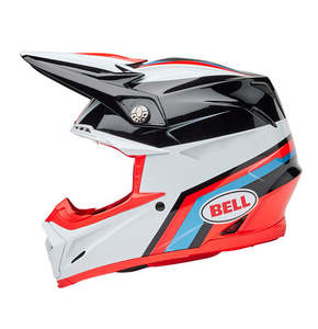 **BELL Moto-9S FLEX Merchant Red/Black