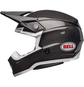 **BELL Moto-10 SPHERICAL Gloss Black/White