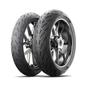 **MICHELIN Road 6 17" Tyre Set (120/70 & 160/60) - 20% less RRP