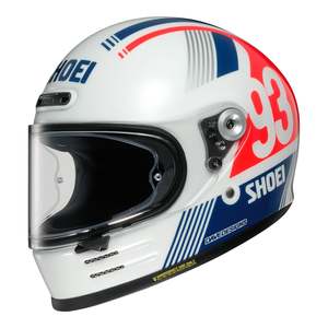 Marc Marquez Motogp: Shoei Glamster Road Helmet (Made in Japan) - MM93 Retro TC10