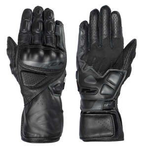 Gloves: IXON GP5 AIR Sport Leather Adult Gloves - Black